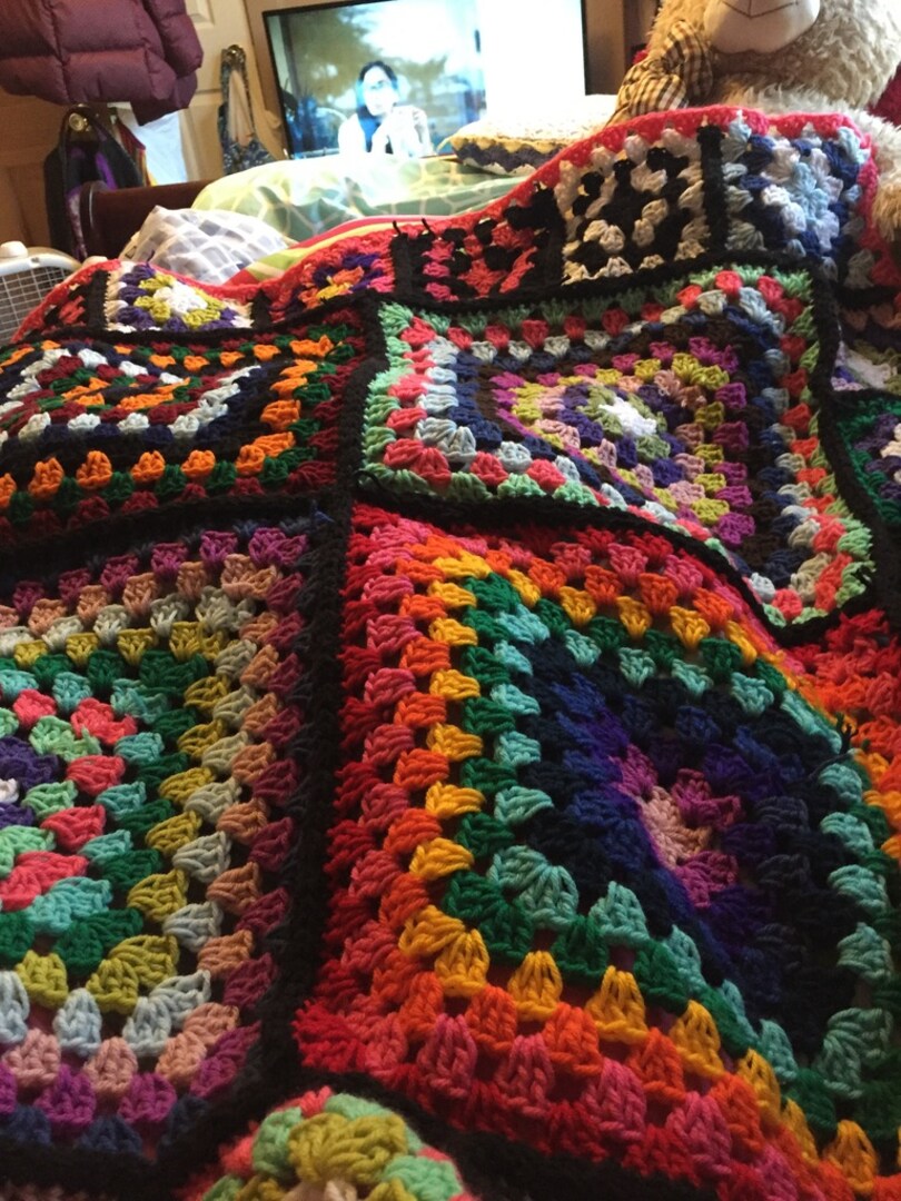 Granny Square Blanket MakerPlace by Michaels1